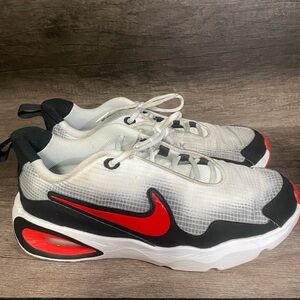 Nike Air Max Nova GS White / Black / Red sneaker Youth Size 7Y